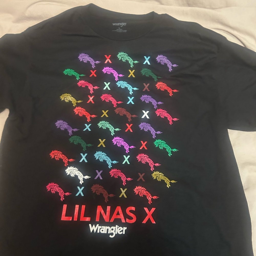 lil nas x wrangler shirt